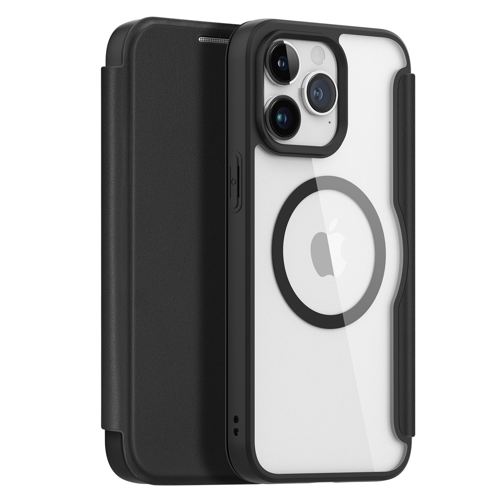 DUX DUCIS Skin X Pro telefoncover til iPhone 15 Pro Max Anti-Drop PU læder telefoncover kompatibel med MagSafe DUX DUCIS Skin X Pro telefoncover til iPhone 15 Pro Max Anti-Drop PU læder telefoncover kompatibel med MagSafe